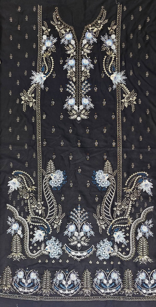 LUXURY DHANAK EMBROIDERY COLLECTION WITH DHANAK SHAWL