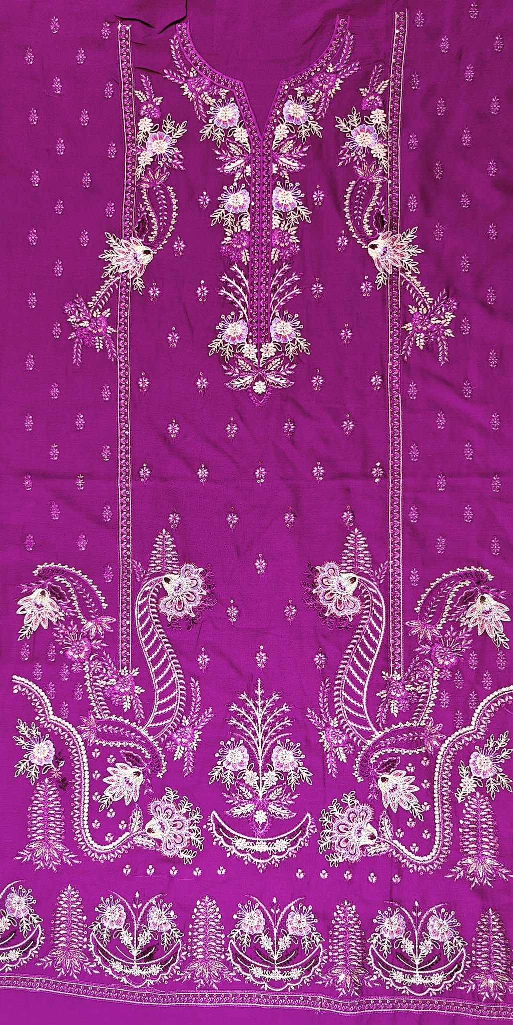 LUXURY DHANAK EMBROIDERY COLLECTION WITH DHANAK SHAWL