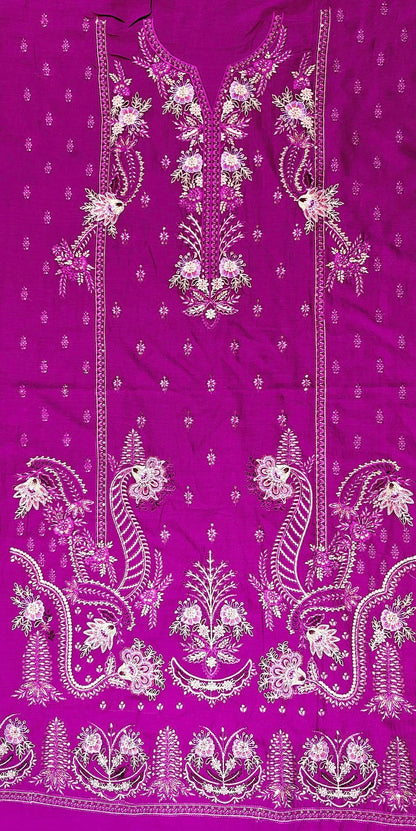 LUXURY DHANAK EMBROIDERY COLLECTION WITH DHANAK SHAWL