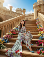 PRINTED KHADDAR ALLOVER STYLE COLLECTION 3PC