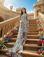 PRINTED KHADDAR ALLOVER STYLE COLLECTION 3PC
