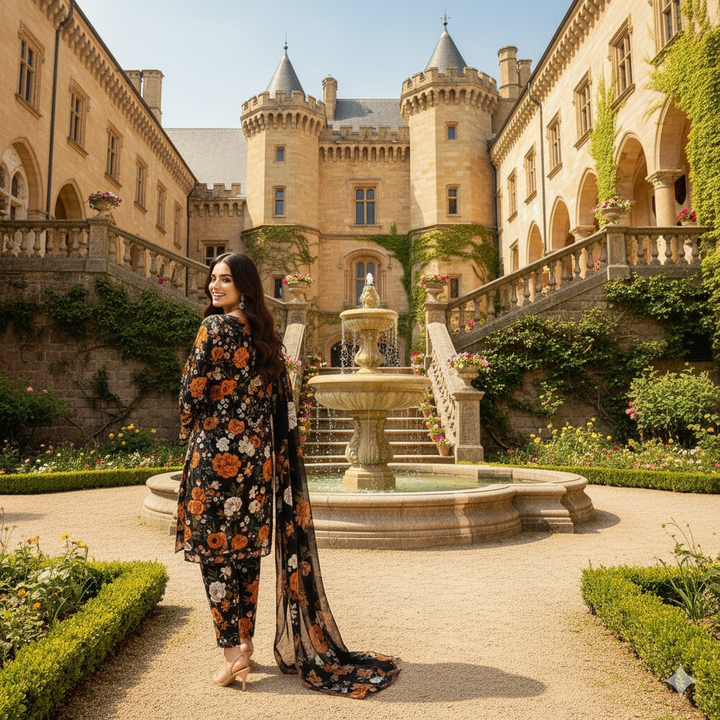 PRINTED KHADDAR ALLOVER STYLE COLLECTION 3PC