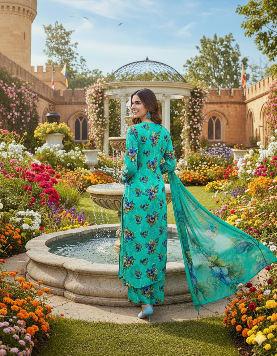 PRINTED KHADDAR ALLOVER STYLE COLLECTION 3PC