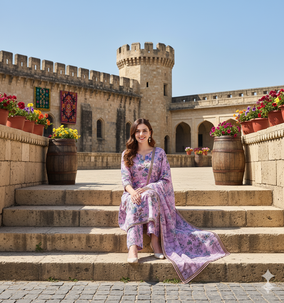 PRINTED KHADDAR ALLOVER STYLE COLLECTION 3PC