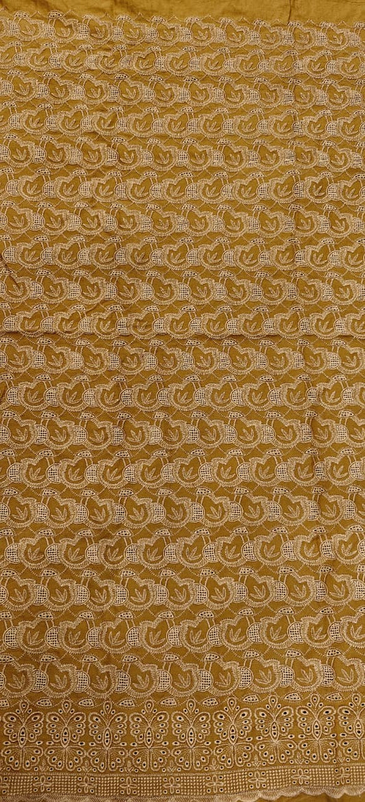 LUXURY DHANAK CHIKANKARI BORING EMBROIDERY COLLECTION WITH DHANAK SHAWL