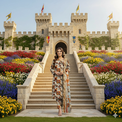 PRINTED KHADDAR ALLOVER STYLE COLLECTION 3PC