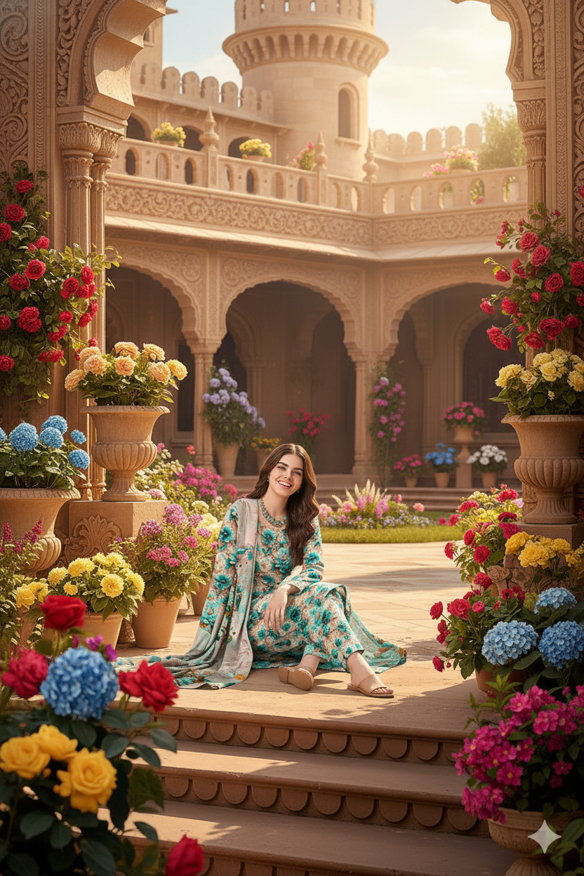 PRINTED KHADDAR ALLOVER STYLE COLLECTION 3PC