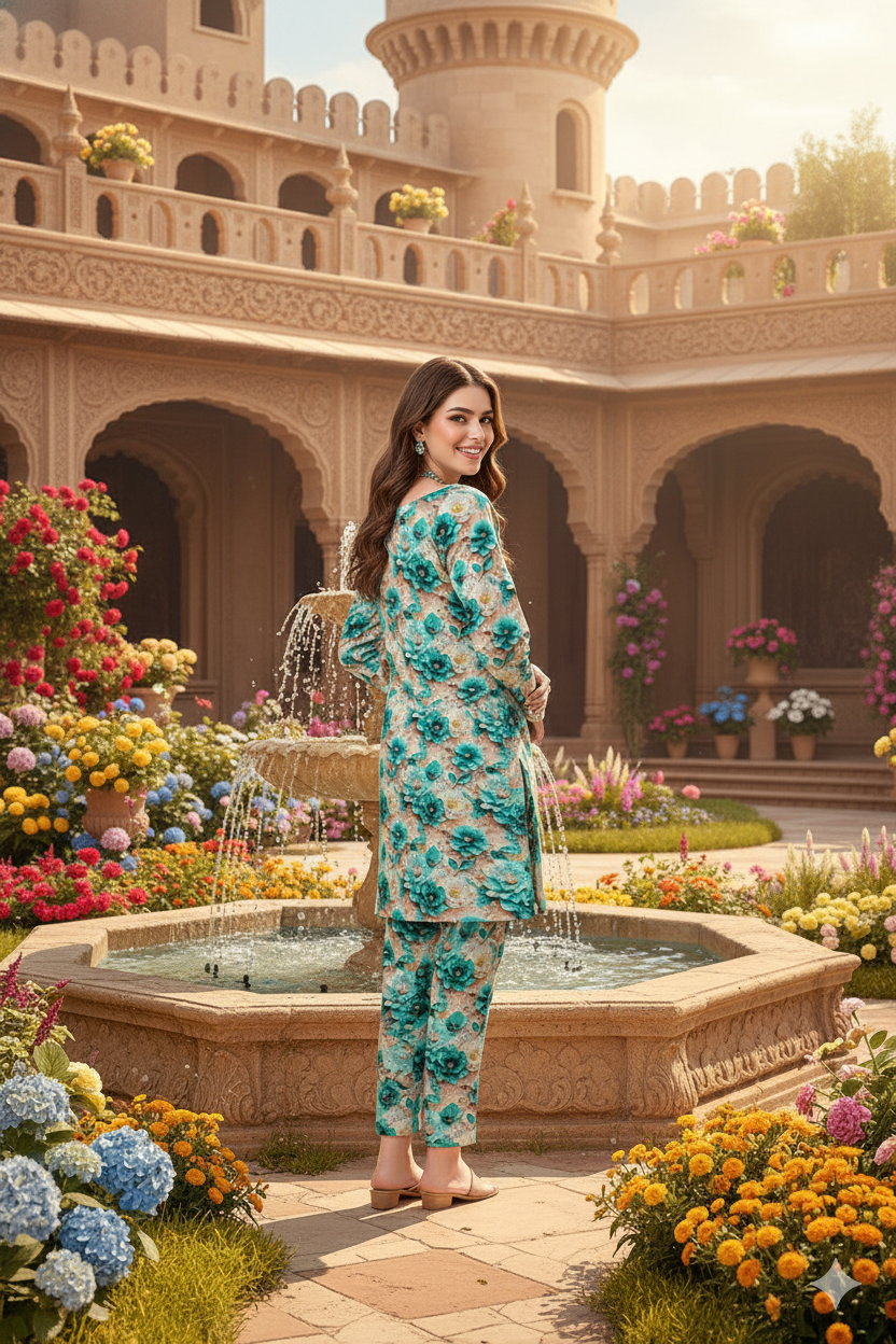 PRINTED KHADDAR ALLOVER STYLE COLLECTION 3PC