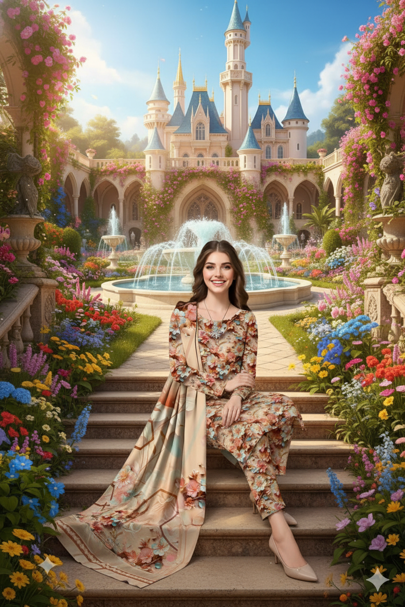 PRINTED KHADDAR ALLOVER STYLE COLLECTION 3PC