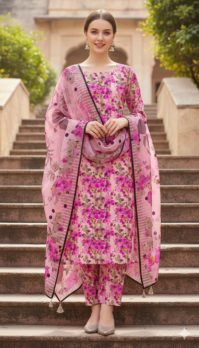 PRINTED KHADDAR ALLOVER STYLE COLLECTION 3PC