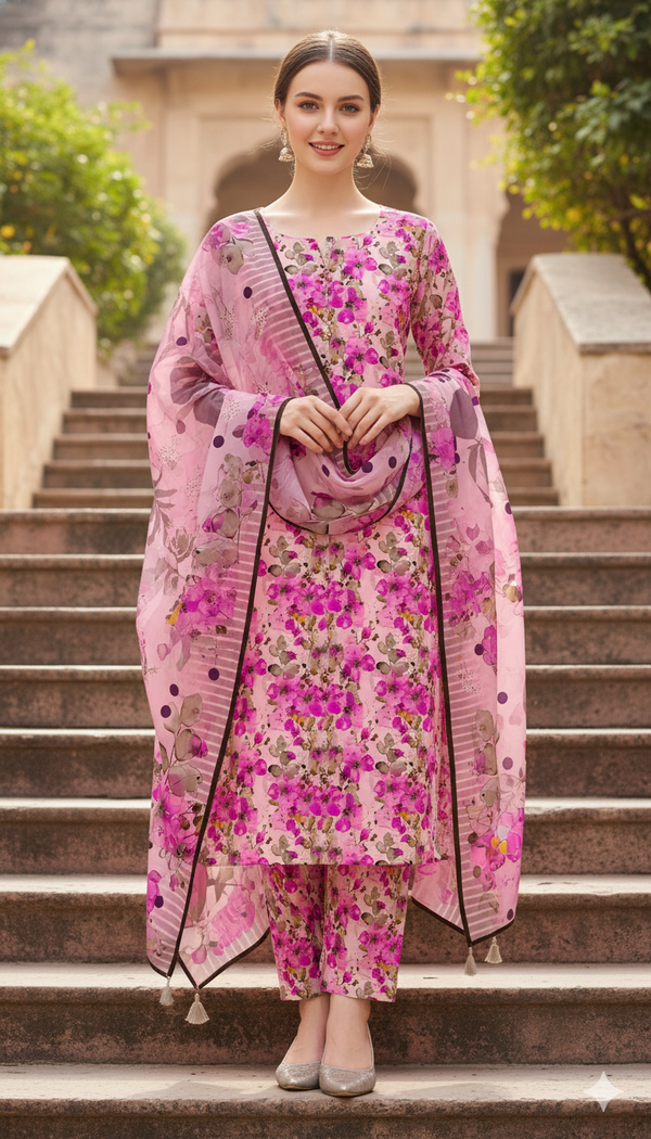 PRINTED KHADDAR ALLOVER STYLE COLLECTION 3PC