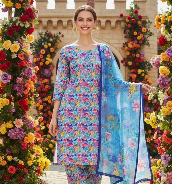 PRINTED KHADDAR ALLOVER STYLE COLLECTION 3PC