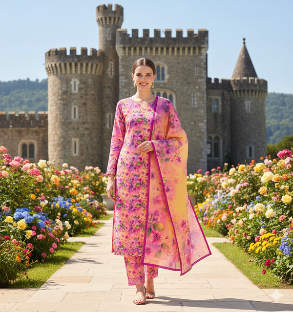 PRINTED KHADDAR ALLOVER STYLE COLLECTION 3PC