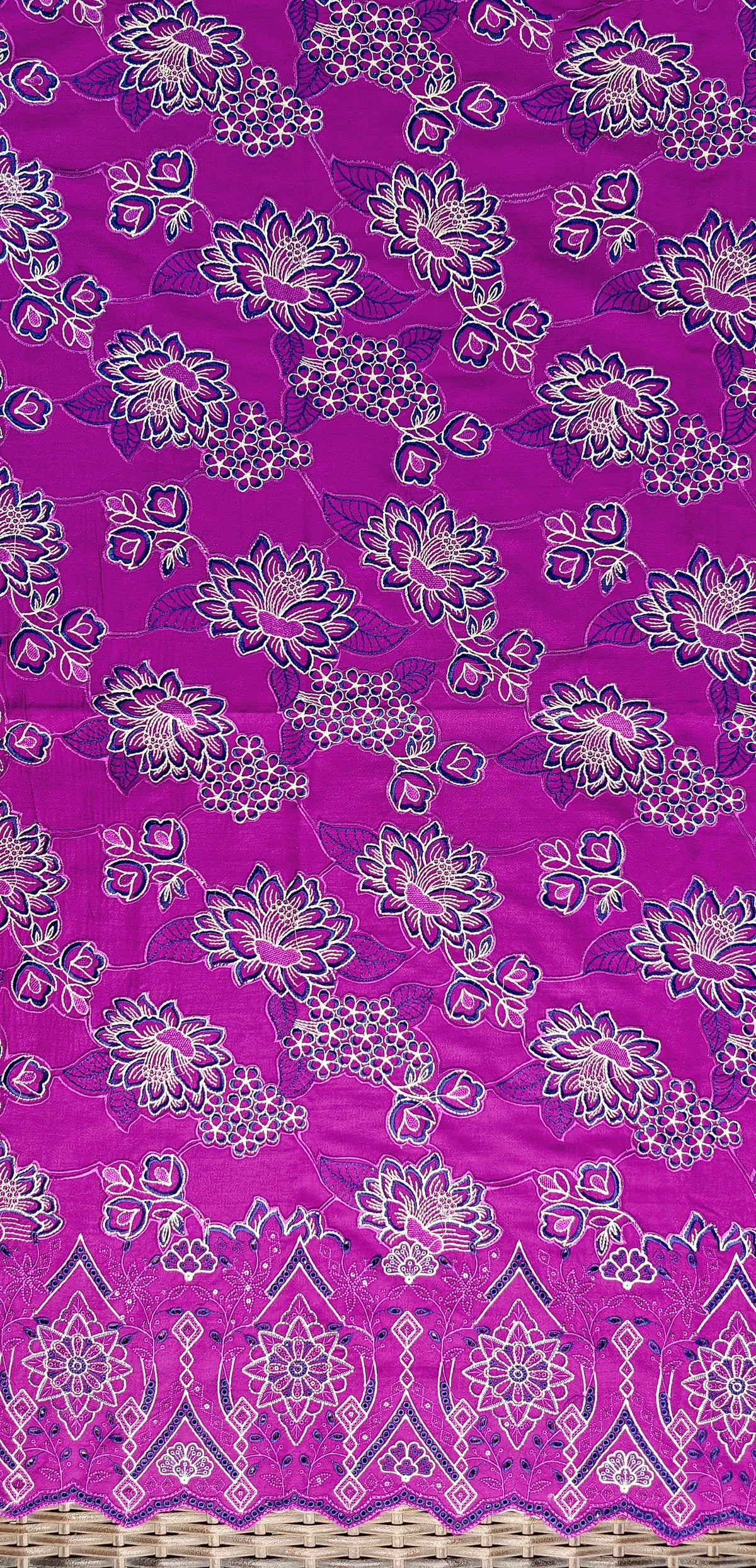 LUXURY DHANAK EMBROIDERY COLLECTION WITH DHANAK SHAWL