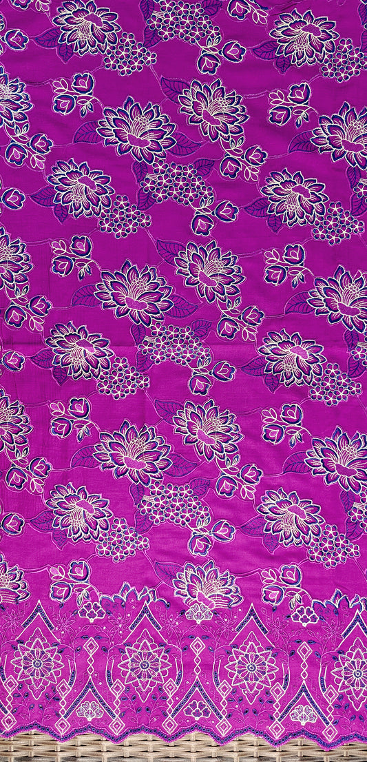 LUXURY DHANAK EMBROIDERY COLLECTION WITH DHANAK SHAWL