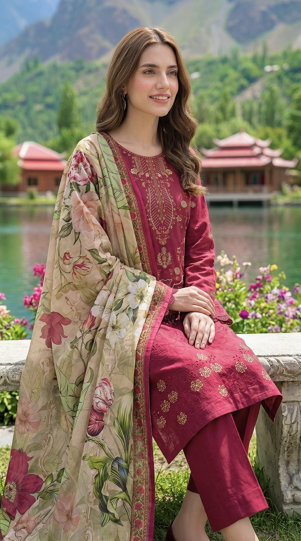 A.SOFIA EMBROIDERY LAWN COLLECTION