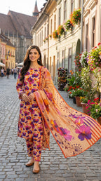A.SOFIA LUXURY PRINTED LAWN BANA DORA COLLECTION 2026