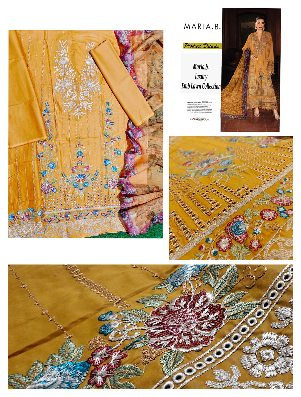 A.SOFIA MARIA.B REPLICA EMBROIDERY LAWN COLLECTION