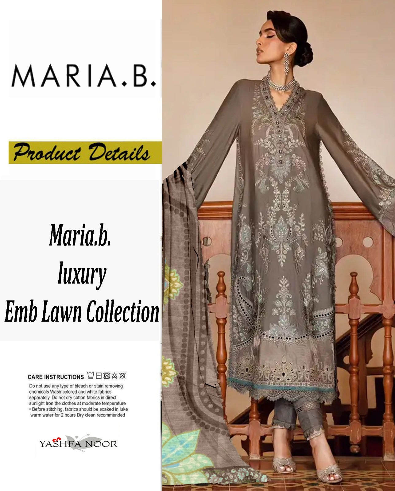 A.SOFIA MARIA.B REPLICA EMBROIDERY LAWN COLLECTION