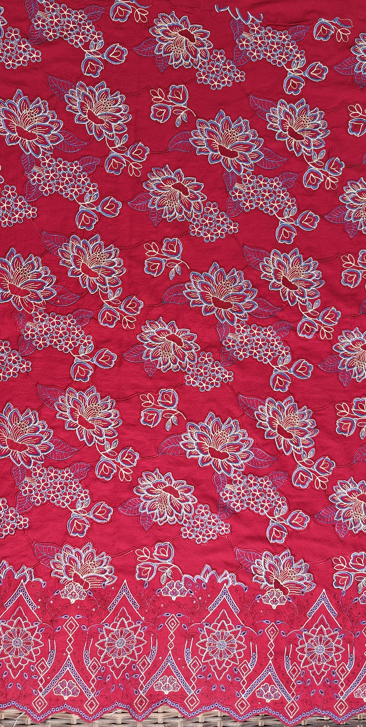 LUXURY DHANAK EMBROIDERY COLLECTION WITH DHANAK SHAWL