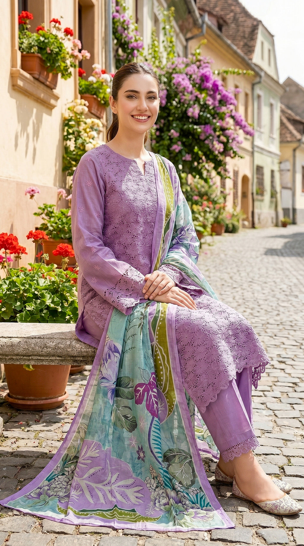 A.SOFIA CHIKANKARI EMBROIDERY LAWN COLLECTION