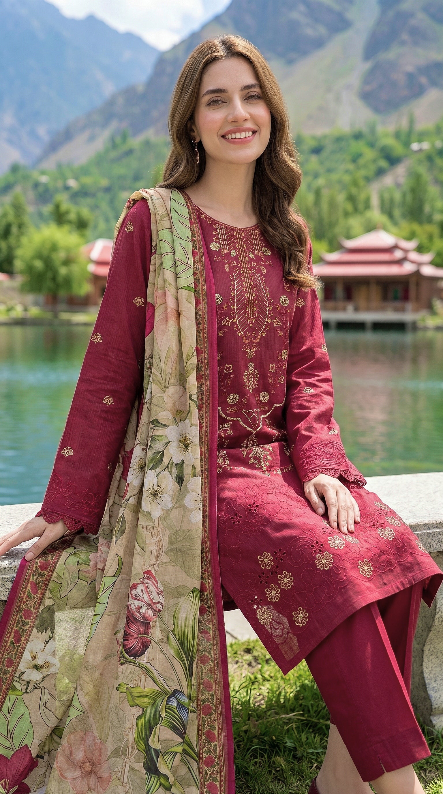 A.SOFIA EMBROIDERY LAWN COLLECTION