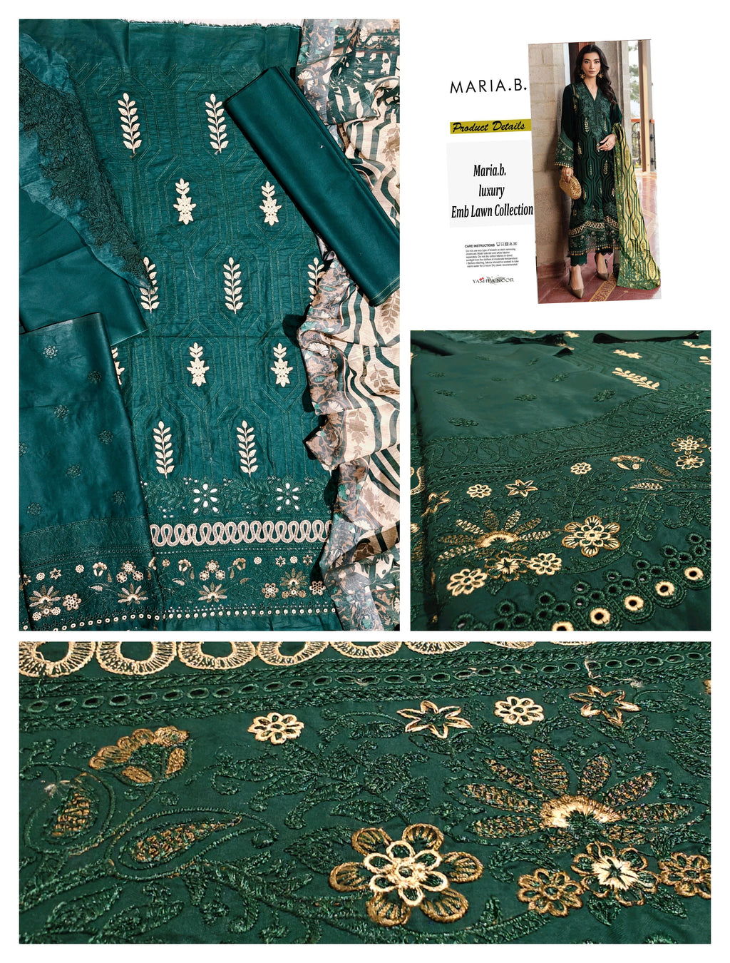 A.SOFIA MARIA.B REPLICA EMBROIDERY LAWN COLLECTION