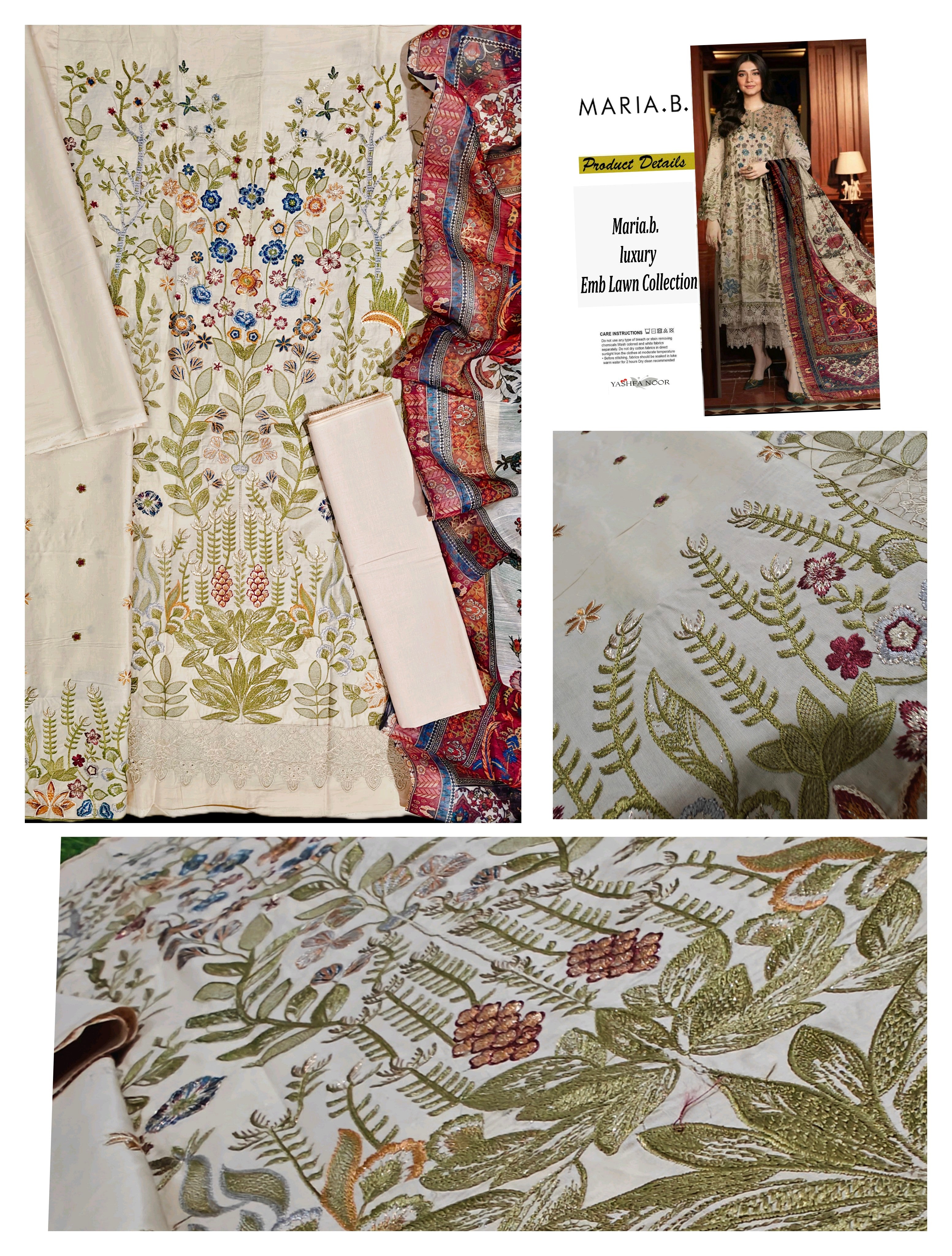 A.SOFIA MARIA.B REPLICA EMBROIDERY LAWN COLLECTION