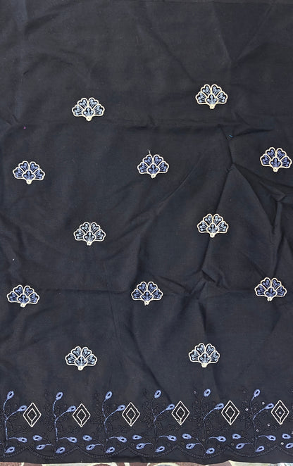LUXURY DHANAK EMBROIDERY COLLECTION WITH DHANAK SHAWL