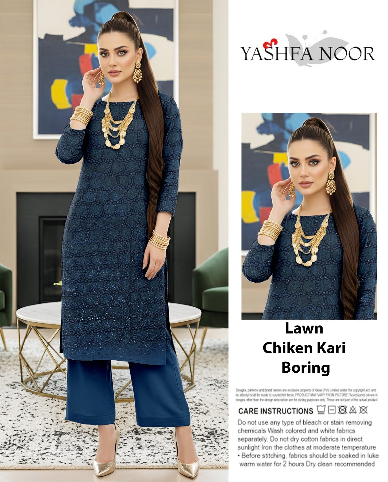 A.SOFIA CHIKANKARI EMBROIDERY LAWN COLLECTION