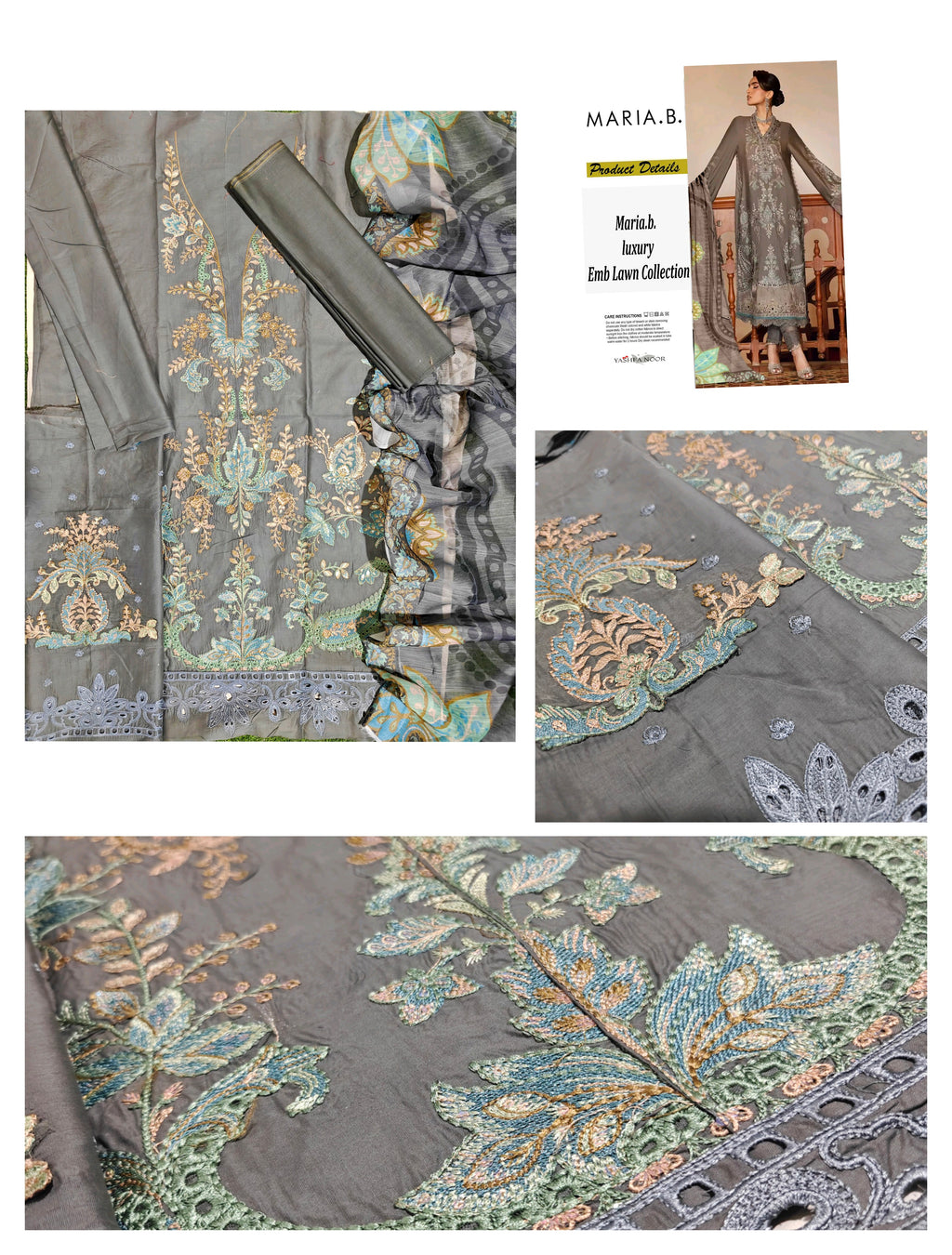A.SOFIA MARIA.B REPLICA EMBROIDERY LAWN COLLECTION