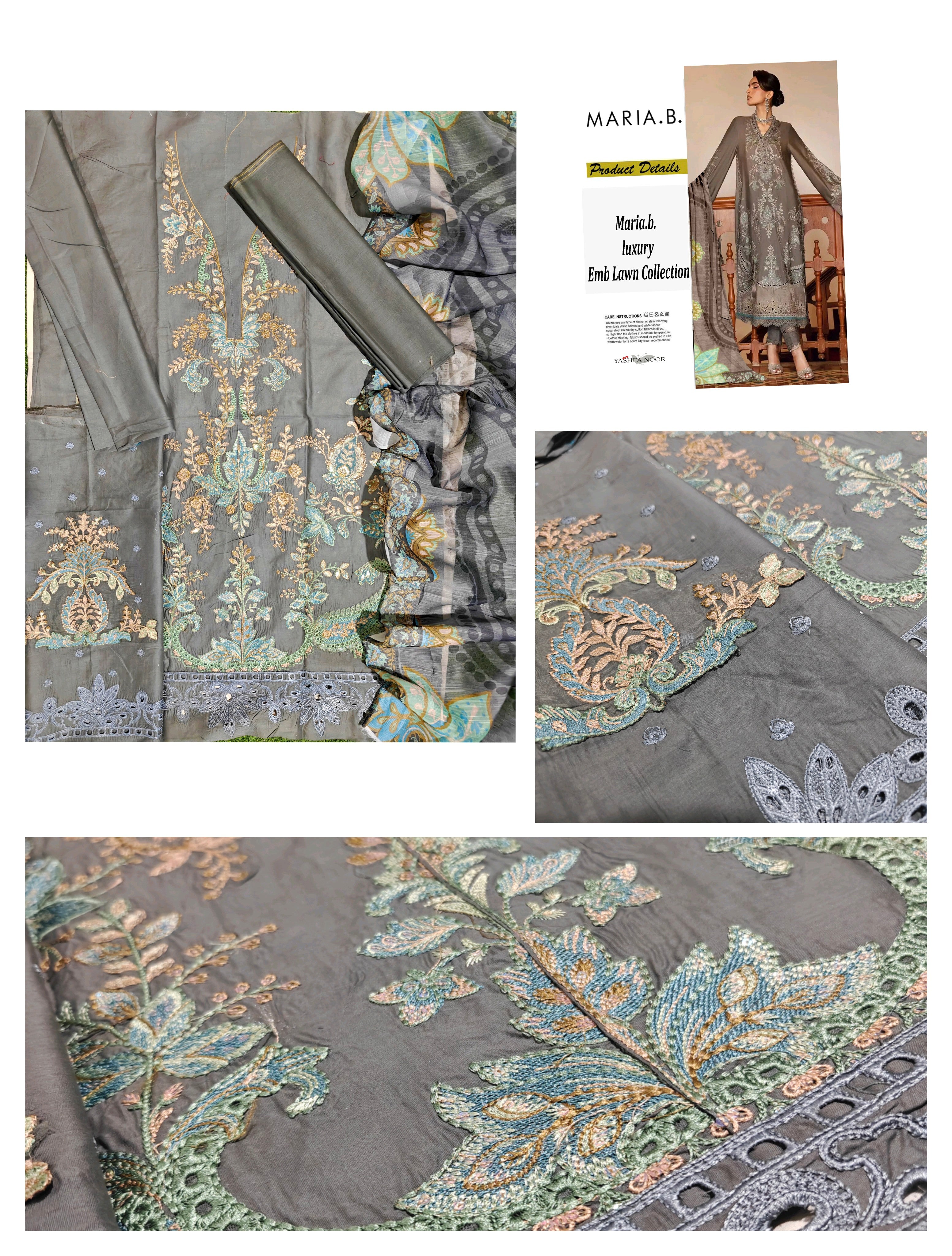 A.SOFIA MARIA.B REPLICA EMBROIDERY LAWN COLLECTION