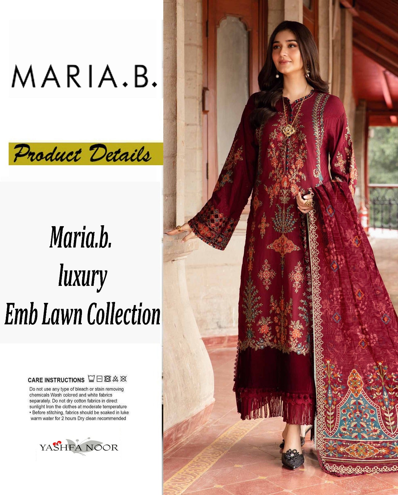 A.SOFIA MARIA.B REPLICA EMBROIDERY LAWN COLLECTION