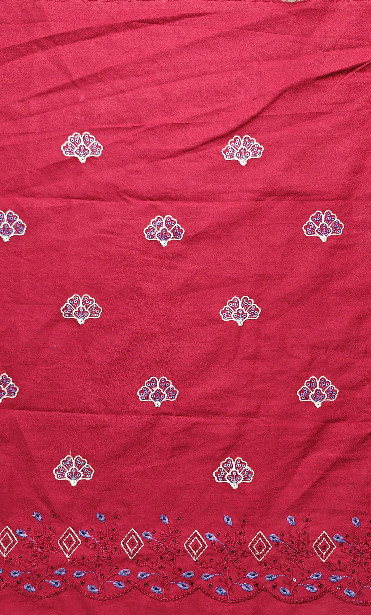 LUXURY DHANAK EMBROIDERY COLLECTION WITH DHANAK SHAWL