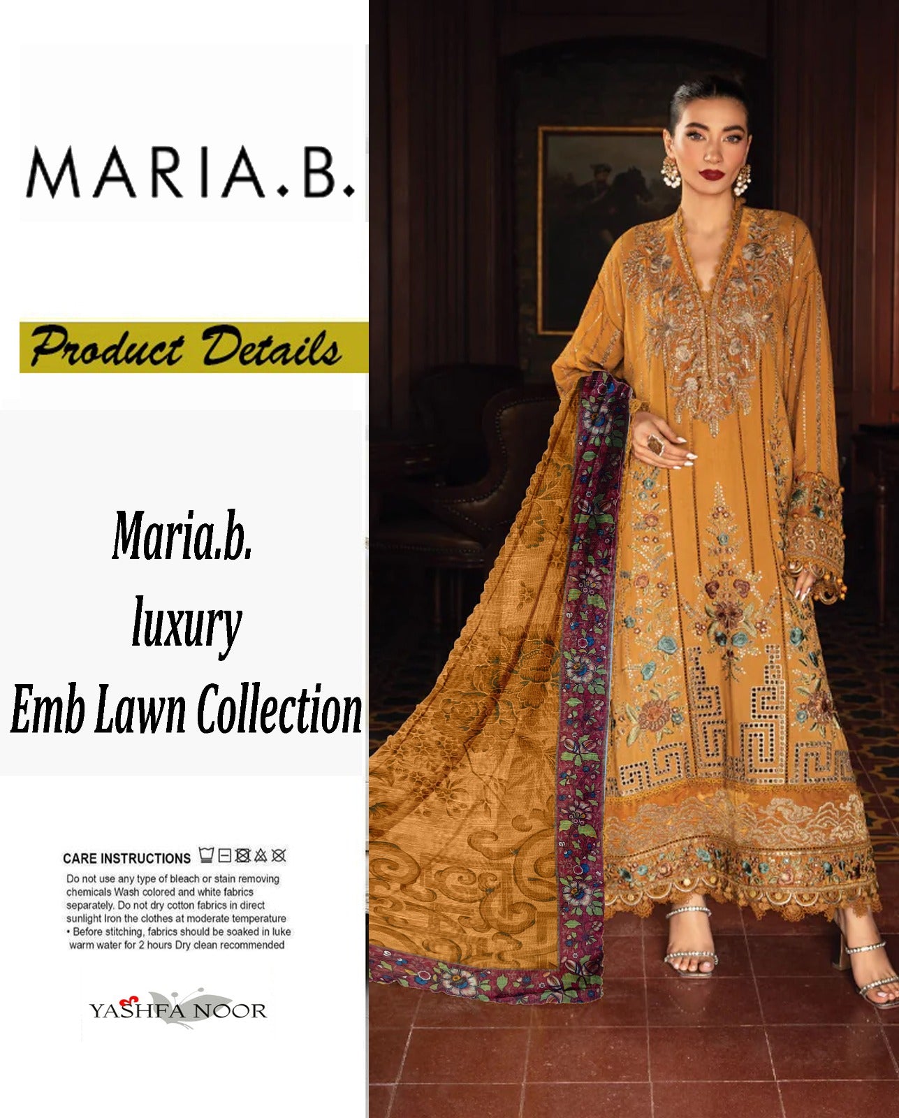 A.SOFIA MARIA.B REPLICA EMBROIDERY LAWN COLLECTION